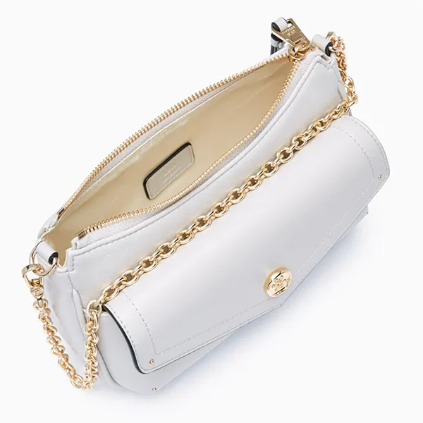 Túi Đeo Vai Nữ Lyn Atelier S Shoulder Bag L26CBWB031 Light Grey Màu Trắng Xám