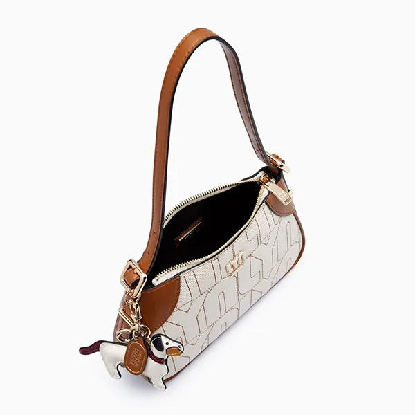 Túi Đeo Vai Nữ Lyn Cadena S Shoulder Bag Brown L25FBWC018 Màu Kem Nâu