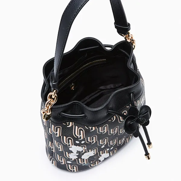 Túi Đeo Vai Nữ Lyn Ivy Infinite S Shoulder Bag Printed Black L26CBWA187 Màu Đen