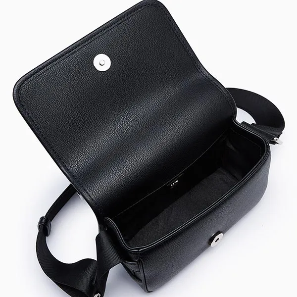 Túi Đeo Vai Nữ Lyn Jacob Infinite Crossbody Bag - Black L26CBWC020 Màu Đen