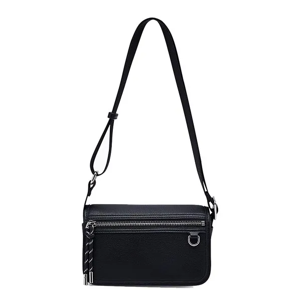 Túi Đeo Vai Nữ Lyn Jacob Infinite Crossbody Bag - Black L26CBWC020 Màu Đen
