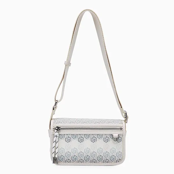 Túi Đeo Vai Nữ Lyn Jacob Infinite Crossbody Bag - Printed White L26CBWC020 Màu Trắng