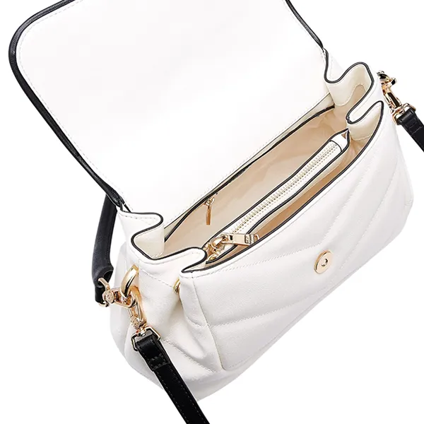 Túi Đeo Vai Nữ Lyn Jaydar M Shoulder Bag Ivory L26SBWA044 Màu Trắng