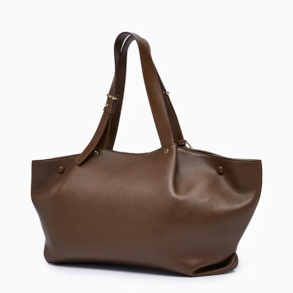 Túi Đeo Vai Nữ Lyn Malindi Large Shoulder Bag L26CBWB023 Dark Brown Màu Nâu