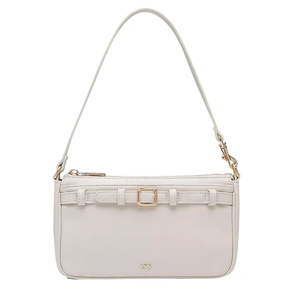 Túi Đeo Vai Nữ Lyn Maynon S Shoulder Bag - Light Grey L26CBWA004 Màu Trắng
