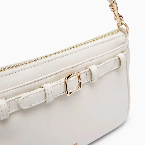 Túi Đeo Vai Nữ Lyn Maynon S Shoulder Bag - Light Grey L26CBWA004 Màu Trắng