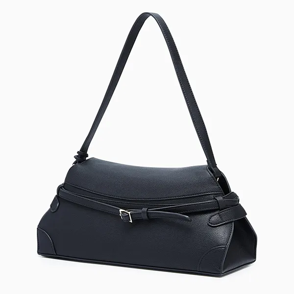 Túi Đeo Vai Nữ Lyn Octavia Infinite M Shoulder Bag L26CBWA167 Black Màu Đen