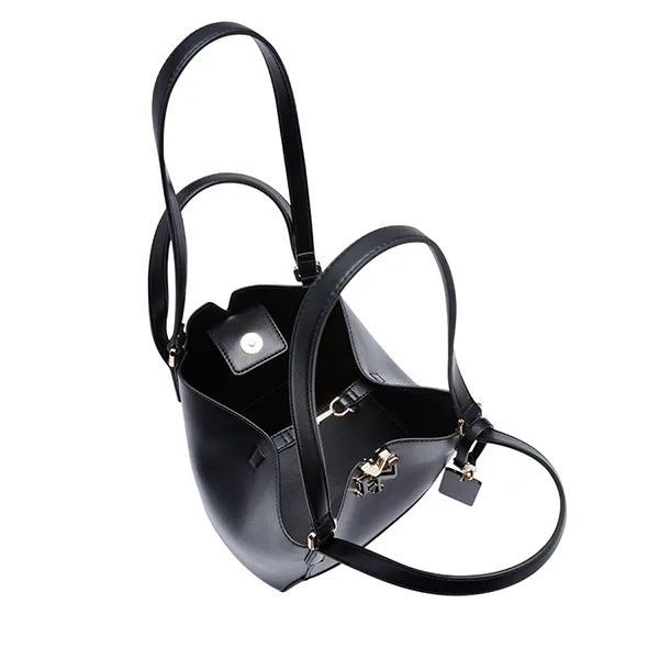 Túi Đeo Vai Nữ Lyn Olga S Shopping Bag Black L26CBWA139 Màu Đen