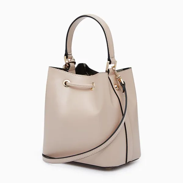 Túi Đeo Vai Nữ Lyn Re-Edit Carina Mustang Bucket Bag Light Beige L26CBWA106 Màu Be