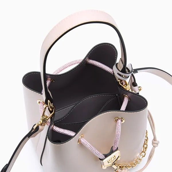 Túi Đeo Vai Nữ Lyn Re-Edit Explore Carina S Bucket Bag Light Pink L26CBWA119 Màu Hồng Nhạt