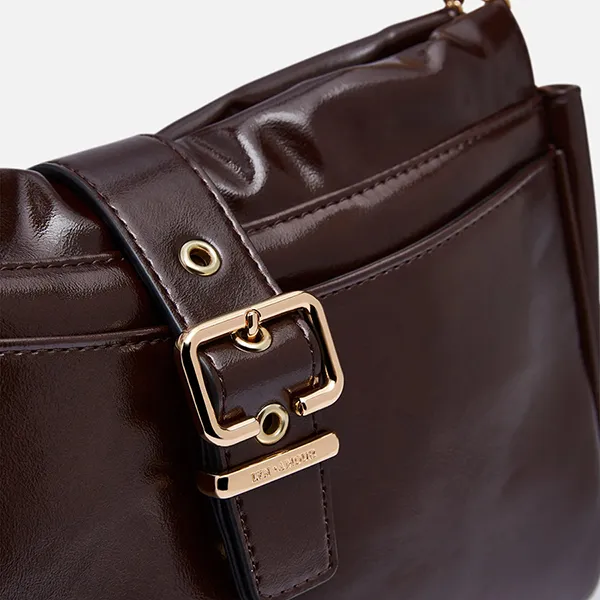 Túi Đeo Vai Nữ Lyn Sedara S Shoulder Bag L26CBWB018 Brown Màu Nâu