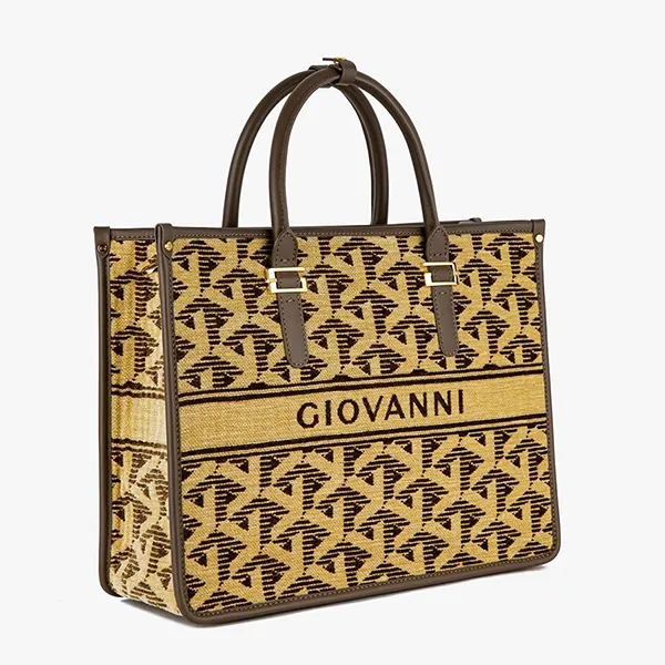 Túi Tote Nữ Giovanni Tote Bag DLD0224-1 Màu Nâu