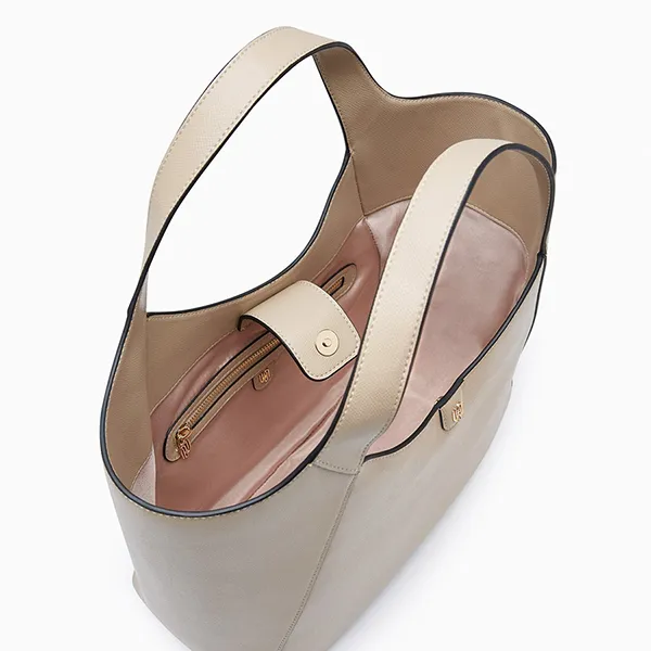 Túi Tote Nữ Lyn Gloria Infinite Xl Tote Bag Taupe L26CBWC023 Màu Xám Be