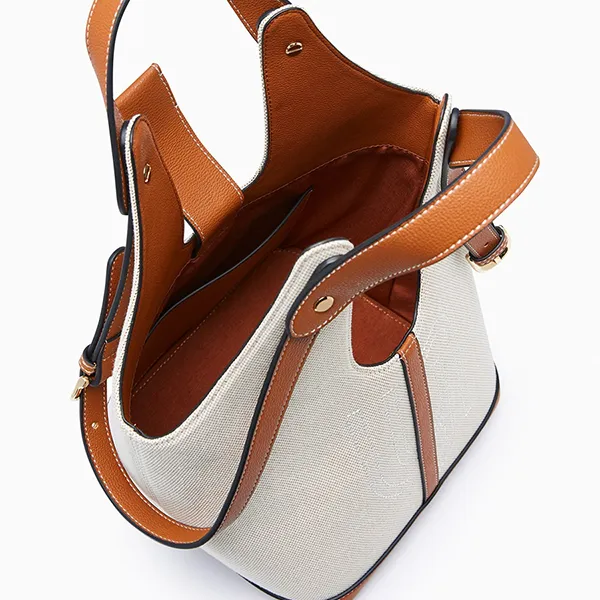 Túi Tote Nữ Lyn Octavia Infinite S Tote Bag Beige L26CBWA165 Màu Be Nâu