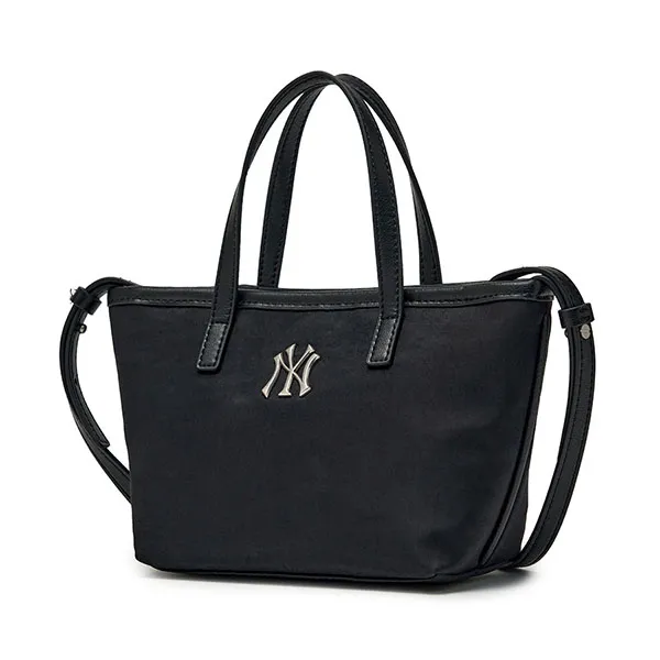 Túi Tote Nữ MLB Basic Vintage Nylon Mini Cross Bag 3ACRVN16N-50BKS Màu Đen