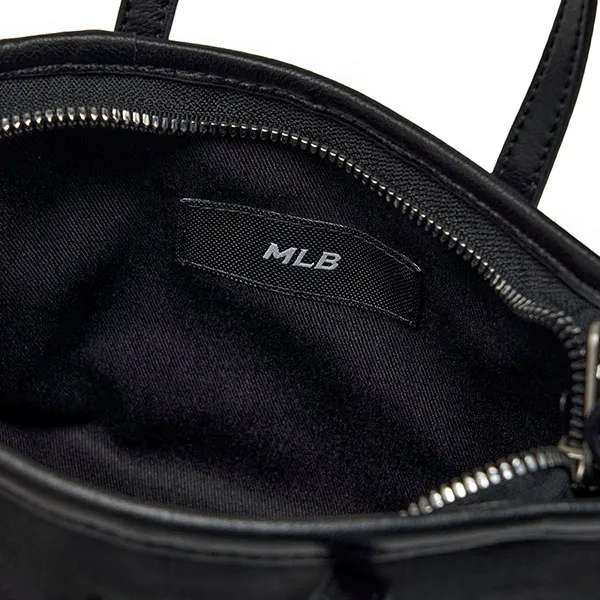 Túi Tote Nữ MLB Basic Vintage Nylon Mini Cross Bag 3ACRVN16N-50BKS Màu Đen