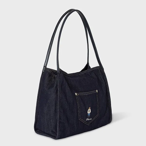 Túi Tote WHOAU Steve Denim WHBGF3823 Màu Xanh Denim