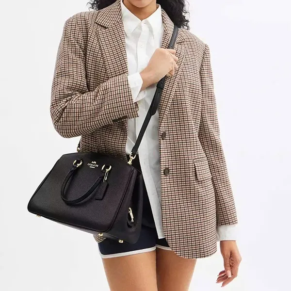 Túi Xách Nữ Coach Savannah Carryall Bag CAL56 Màu Đen