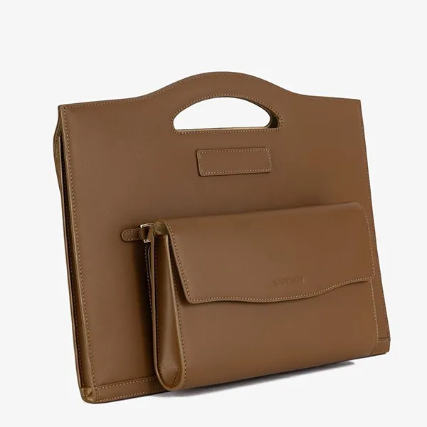 Túi Xách Tay Đựng Laptop Giovanni GBD0044-1HB Màu Nâu