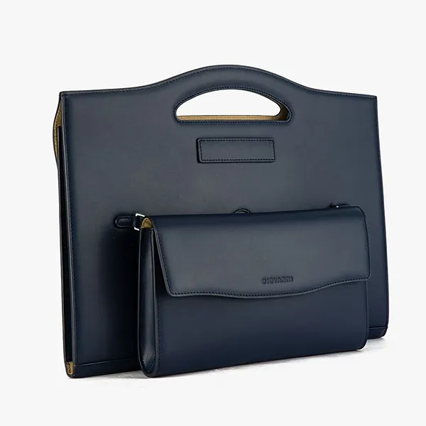 Túi Xách Tay Đựng Laptop Giovanni GBD0045-1DN Màu Xanh Navy