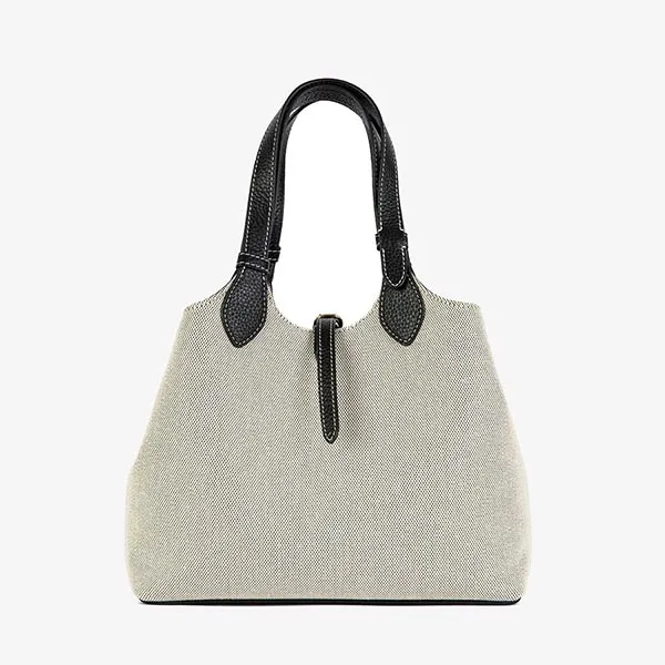 Túi Xách Tay Nữ Giovanni DLD0290-1 Màu Đen Xám