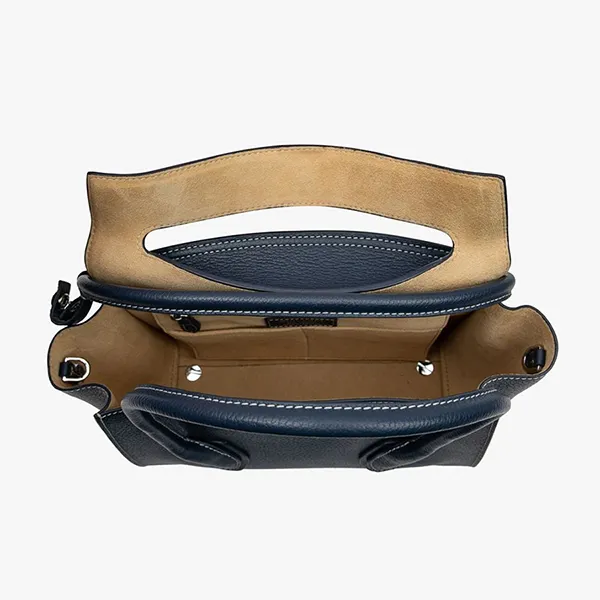 Túi Xách Tay Nữ Giovanni Handle Bag DLD0195-1 Màu Xanh Navy Đậm
