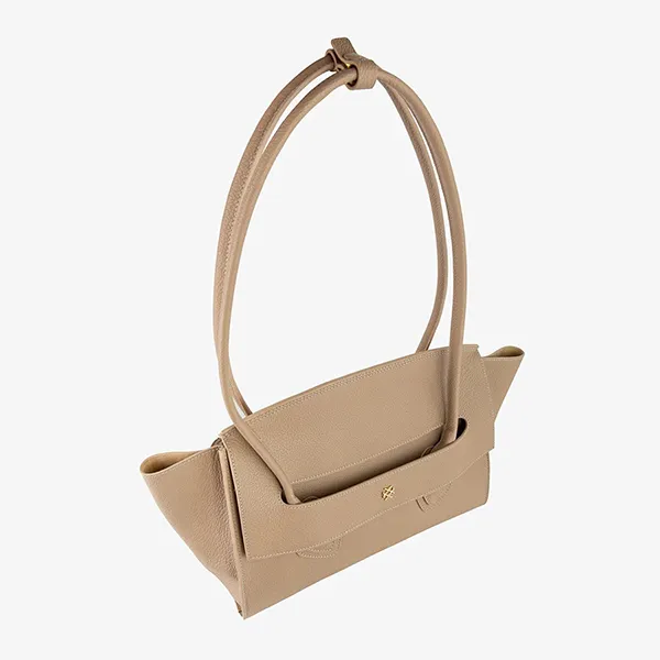 Túi Xách Tay Nữ Giovanni Handle Bag DLD0196-1 Màu Be Đậm