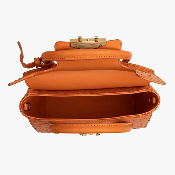 Túi Xách Tay Nữ Giovanni Handle Bag DLD0210-1 Màu Cam