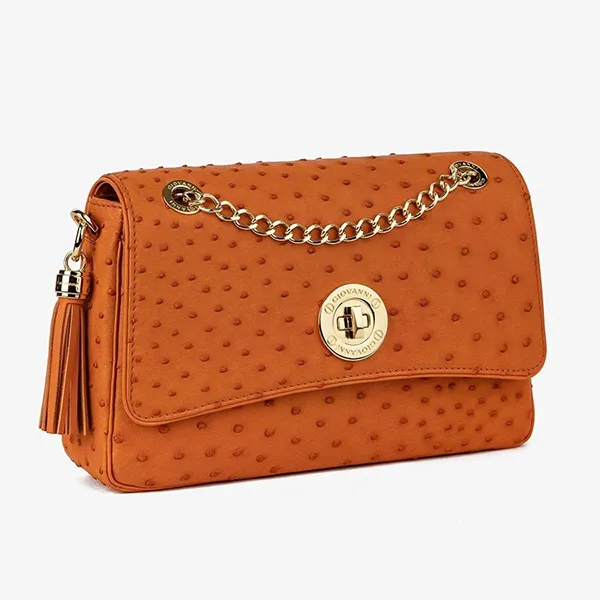 Túi Xách Tay Nữ Giovanni Handle Bag DLD0212-1 Màu Cam