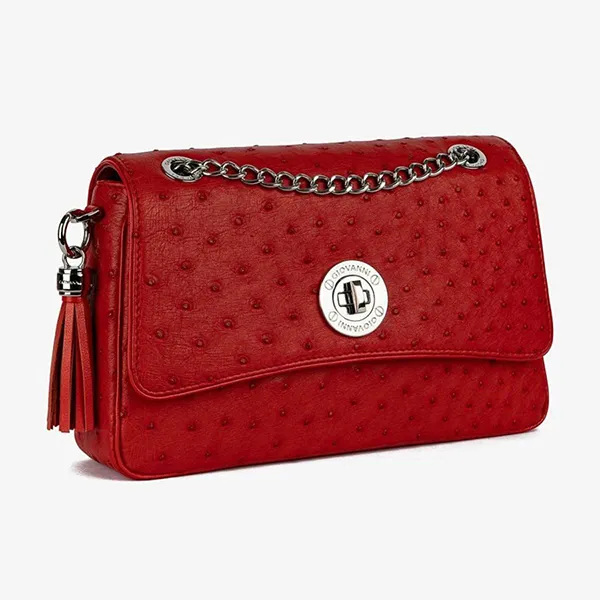 Túi Xách Tay Nữ Giovanni Handle Bag DLD0212-1 Màu Đỏ