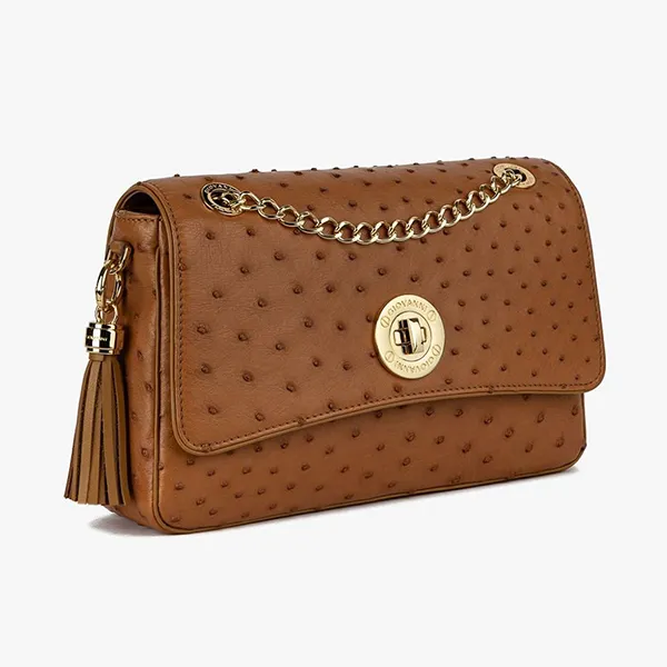 Túi Xách Tay Nữ Giovanni Handle Bag DLD0212-1 Màu Nâu