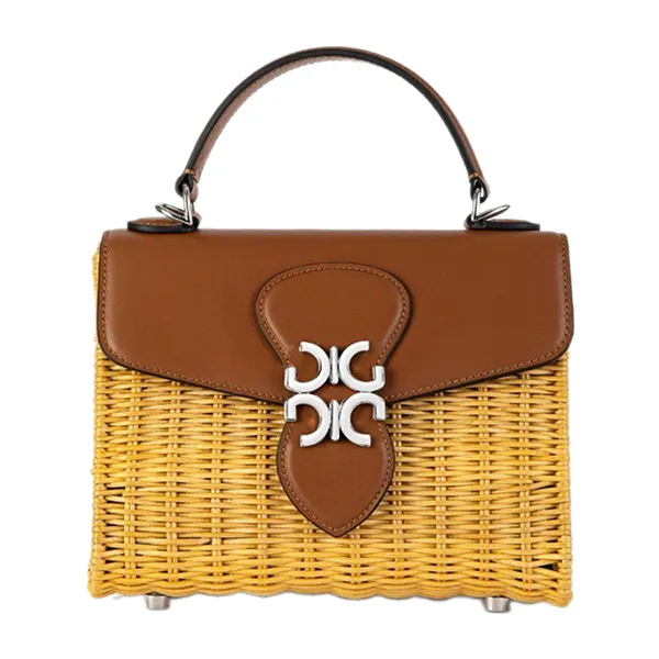 Túi Xách Tay Nữ Giovanni Handle Bag DLD0246-1 Màu Nâu Vàng