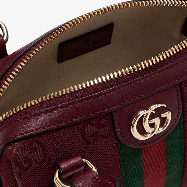 Túi Xách Tay Nữ Gucci Ophidia Super Mini Bag 781490AAES76445 Màu Đỏ