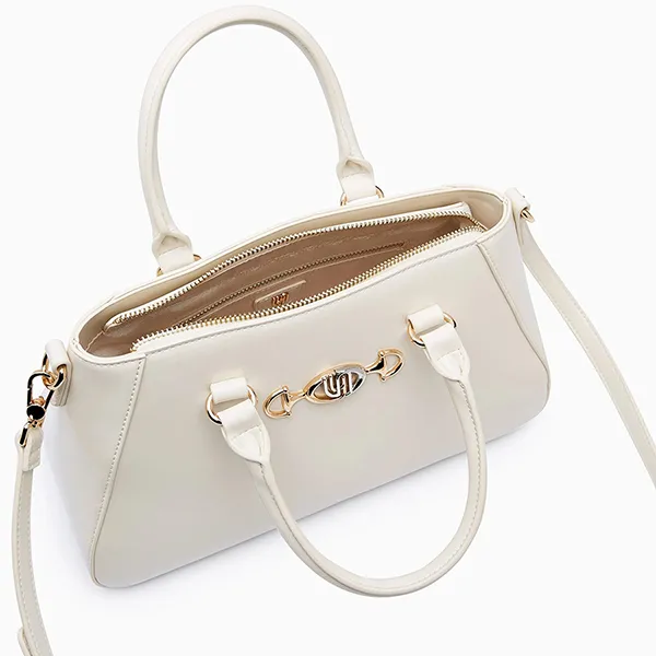 Túi Xách Tay Nữ Lyn Irene Infinite Top Handle M Handbag L26CBWA186 Ivory Màu Trắng