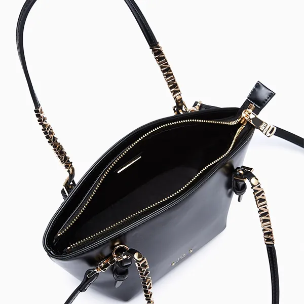 Túi Xách Tay Nữ Lyn Lynnesy M Handbag Black L26CBWA070 Màu Đen