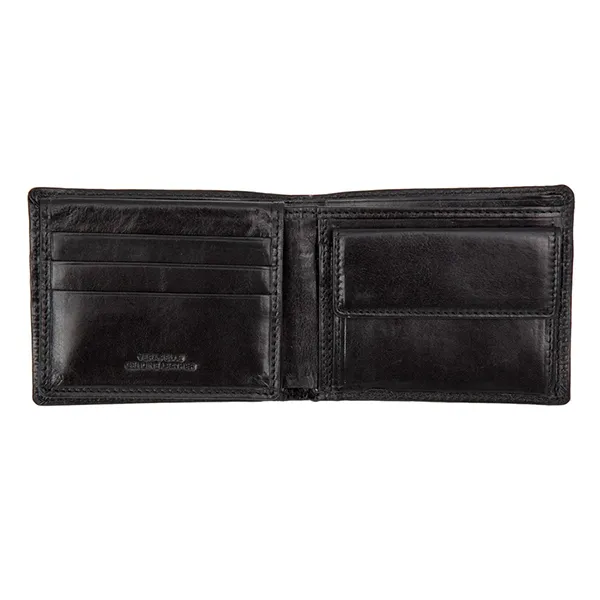 Ví Nam Gianni Conti Men's Genuine Leather Wallet Black 9407023-10 Màu Đen