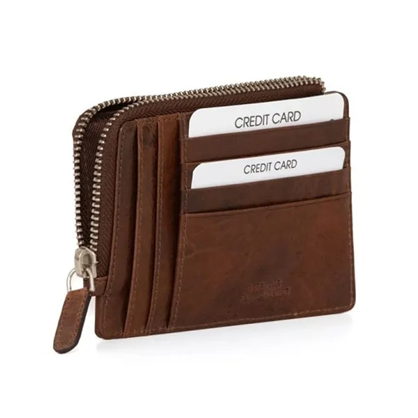 Ví Nam Gianni Conti Men's Genuine Leather Wallet Brown 4037194-20 Màu Nâu