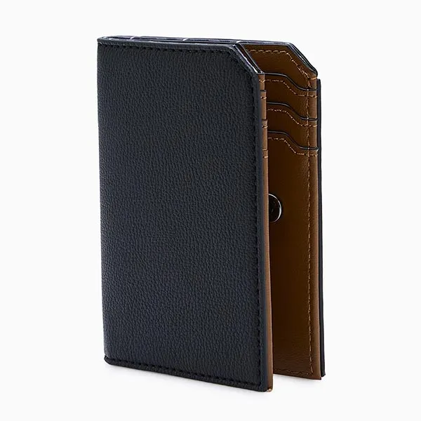 Ví Nam Lyn Zoll Infinite Bi-Fold Wallet - Black L26CWWA051 Màu Đen