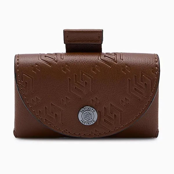 Ví Nam Lyn Zoll Infinite Card Holder Wallet - Dark Brown L26CWWA052 Màu Nâu