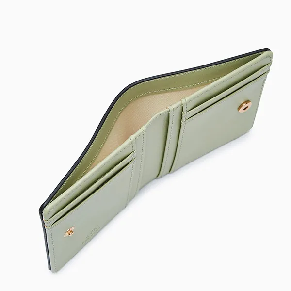 Ví Nữ Lyn Atelier Compact Wallet L26CWWB008 Green Màu Xanh