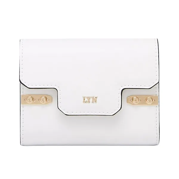Ví Nữ Lyn Fineness Revision Short Flap Wallet - White L26SWWA024 Màu Trắng