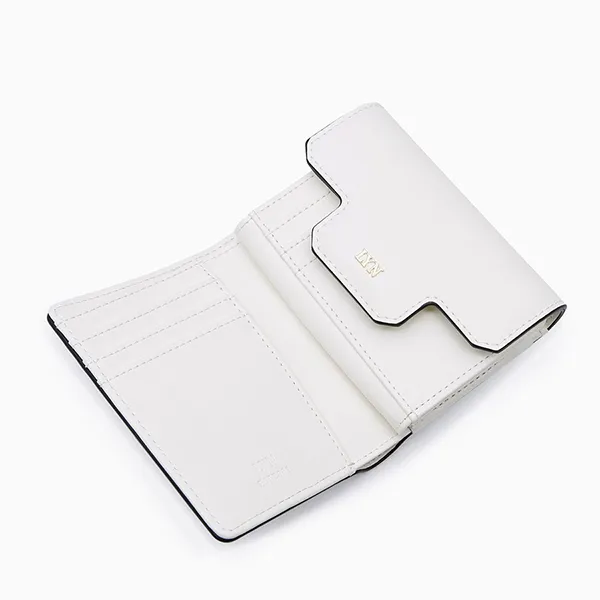 Ví Nữ Lyn Fineness Revision Short Flap Wallet - White L26SWWA024 Màu Trắng