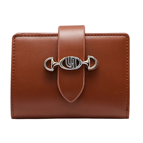 Ví Nữ Lyn Irene Infinite Short Wallet - Brown L26CWWA054 Màu Nâu