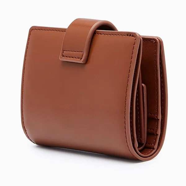 Ví Nữ Lyn Irene Infinite Short Wallet - Brown L26CWWA054 Màu Nâu