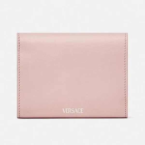Ví Nữ Versace Medusa 95 Trifold Wallet Màu Hồng