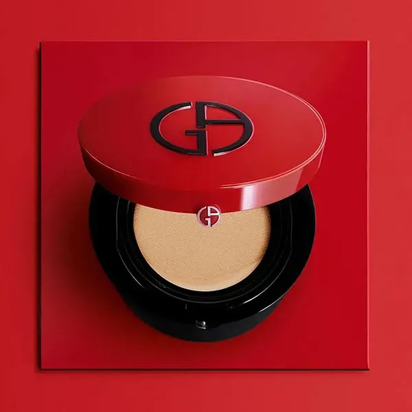 Vỏ Hộp Phấn Nước Giorgio Red Cushion Bản Lacquer Case Màu Đỏ
