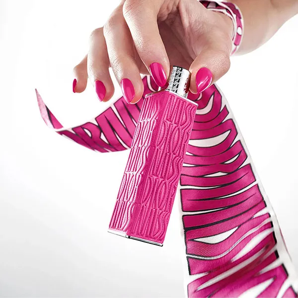 Vỏ Nước Hoa Dior Limited-Edition Miss Dior Mini Miss Case Màu Hồng Đậm