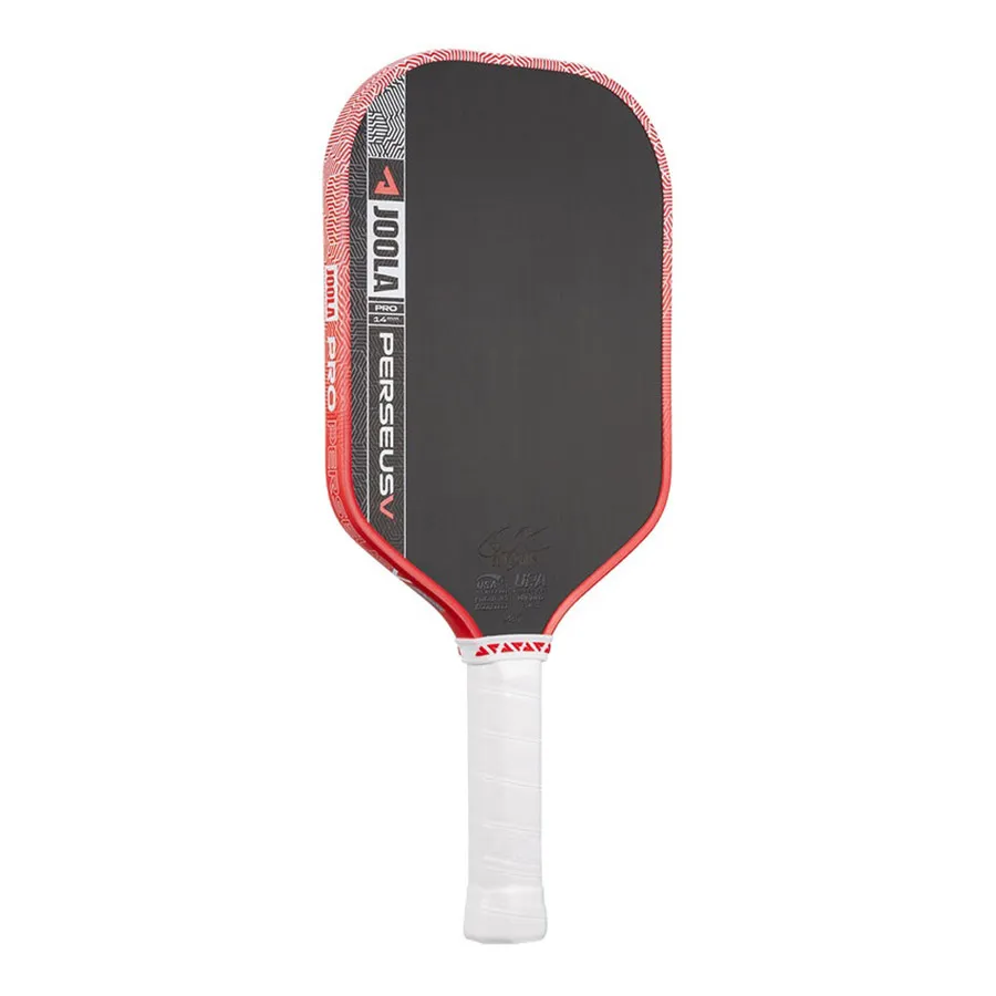 Vợt Pickleball Joola Perseus Pro V Ben Johns Blaze Red 14mm Paddle Màu Đỏ