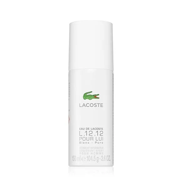 Xịt Khử Mùi Nam Lacoste L.12.12 Blanc Deo Spray 150ml