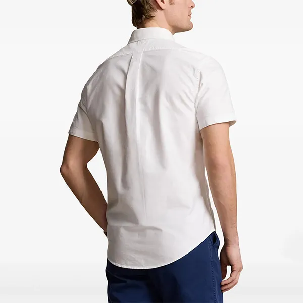 Áo Sơ Mi Nam Ralph Lauren Short Sleeve 710850782010 Màu Trắng Size XS